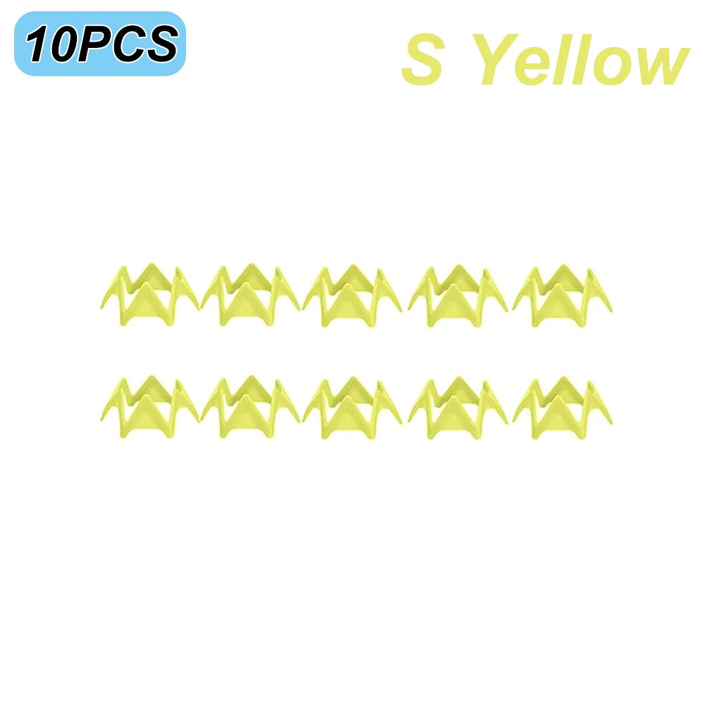 Golf Simulator Tees – Rubber Practice Tees for Hitting Mats, 10-Piece Set