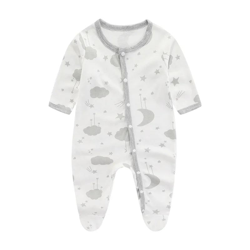 Baby Romper – Soft Newborn Bodysuit Jumpsuit for Boys & Girls, 0-9 Months