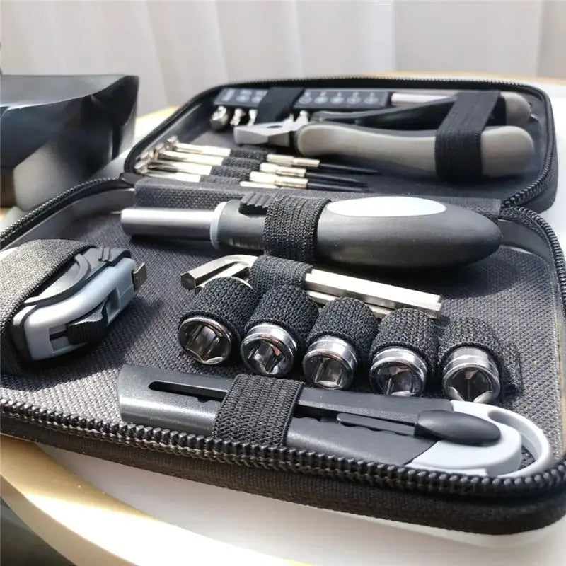 Hardware Tool Set – 27-Piece Home Repair Hand Tool Kit with Storage Case