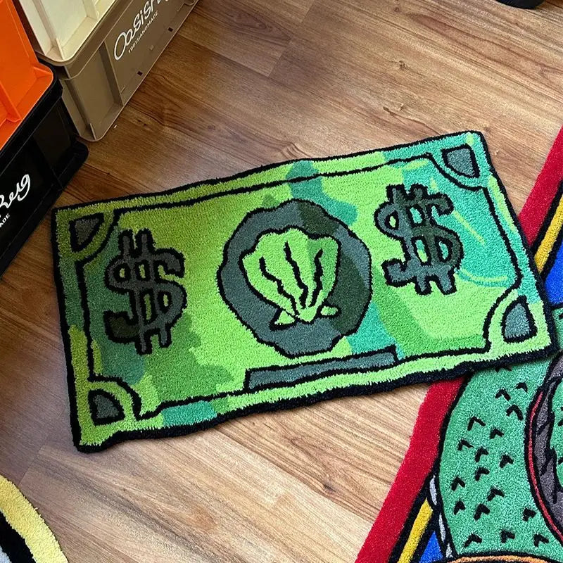 Coin Pattern Decorative Doormat
