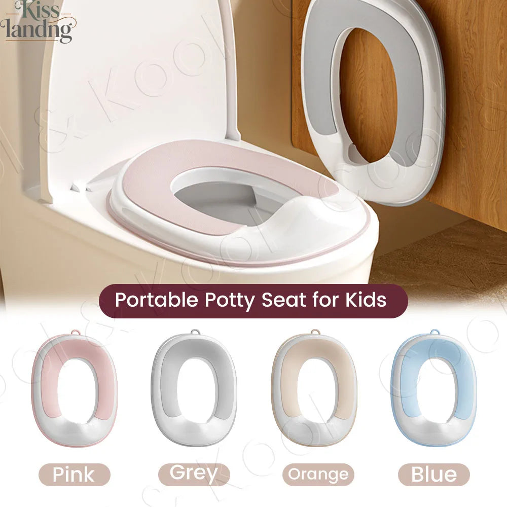 Kids Toilet Training Seat – Universal Splash-Proof Potty Seat for Boys & Girls