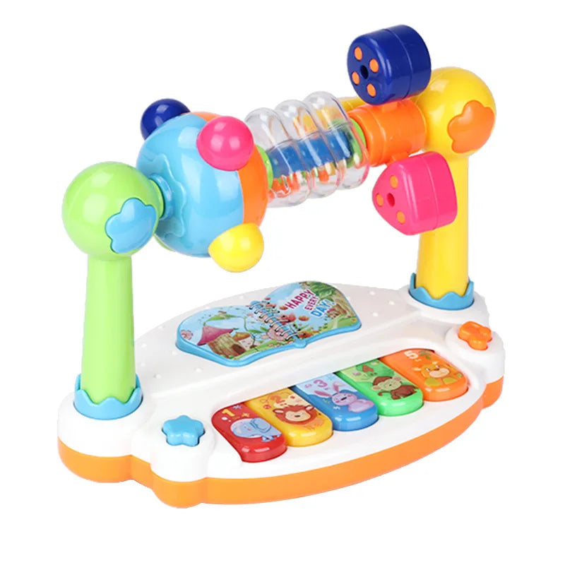 Rotating Piano Toy – Musical Baby Learning Toy with Lights, Gift Box