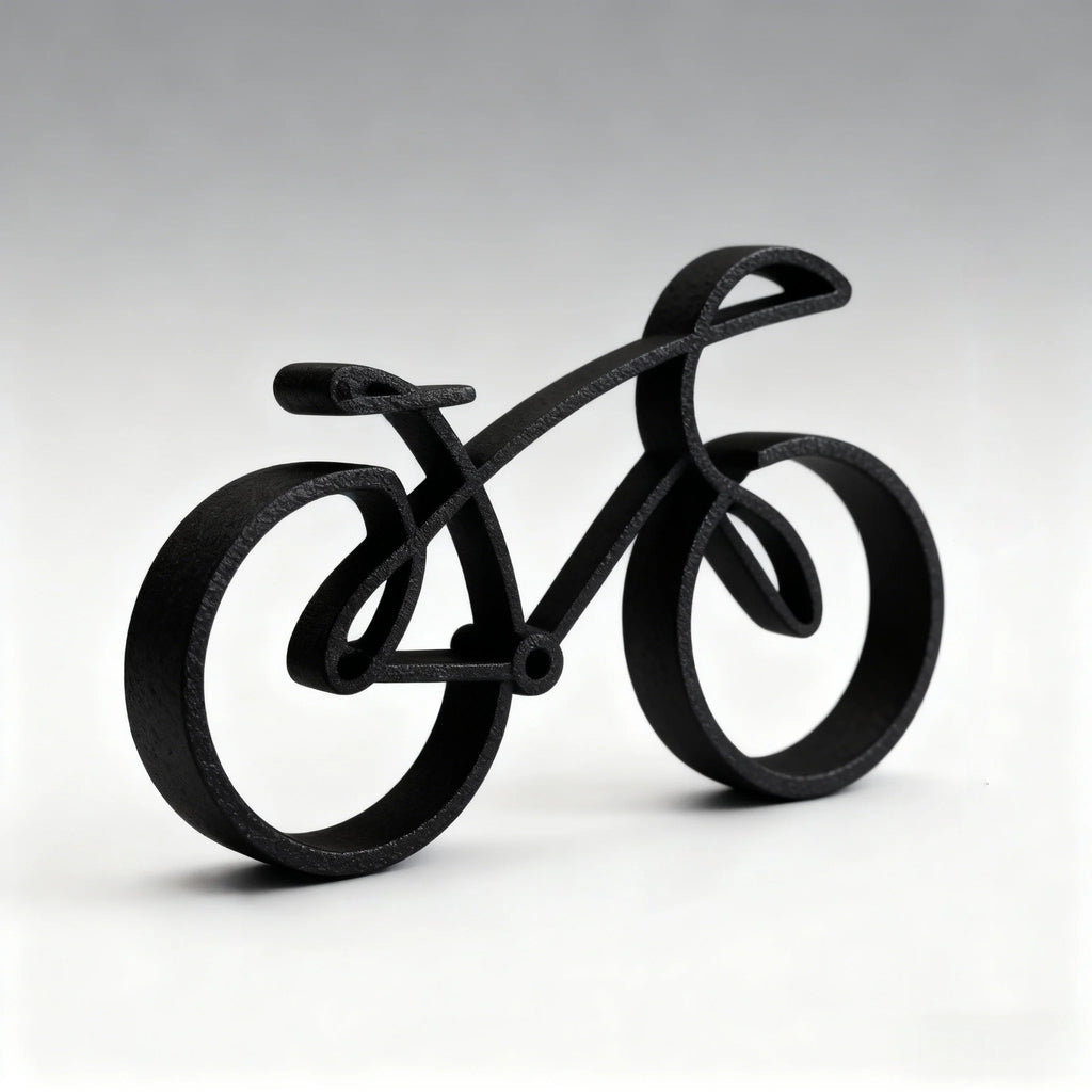 Minimalist Bike Sculpture