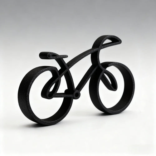 Minimalist Bike Sculpture