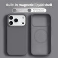 Magnetic iPhone Case – Liquid Silicone Soft Bumper Cover for iPhone 16-17 Air & Pro Max