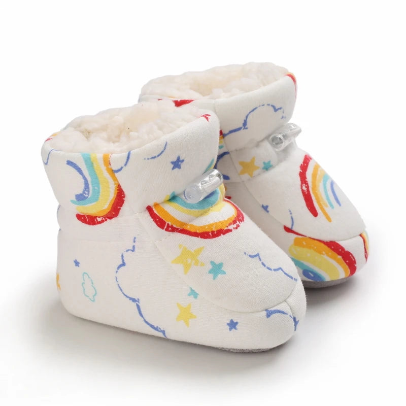 Baby Winter Boots – Soft Sole Anti-Slip Warm Toddler Booties for Boys & Girls