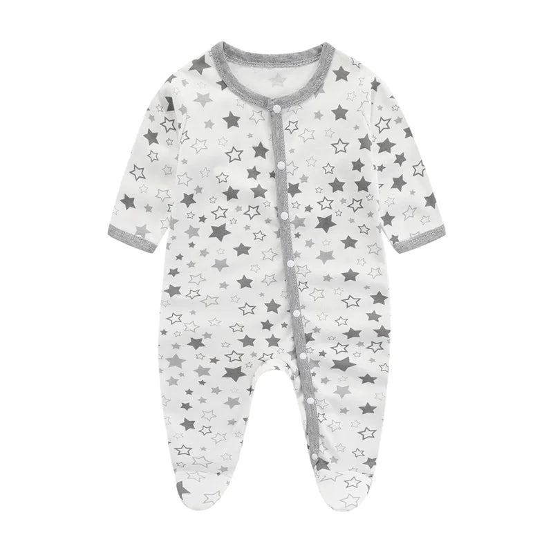 Baby Romper – Soft Newborn Bodysuit Jumpsuit for Boys & Girls, 0-9 Months