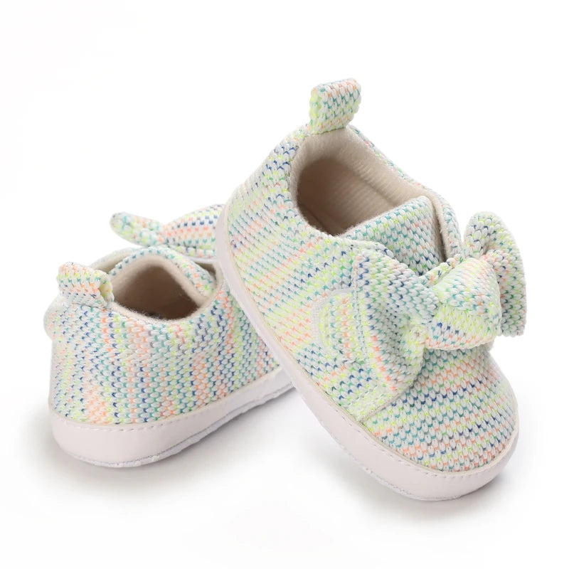 Baby First Walking Shoes – Soft Sole Anti-Slip Casual Sports Shoes, 0-18 Months