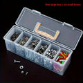 Screw Organizer Box – Compartment Storage Case for Screws & Small Parts, 1 or 3-Pack