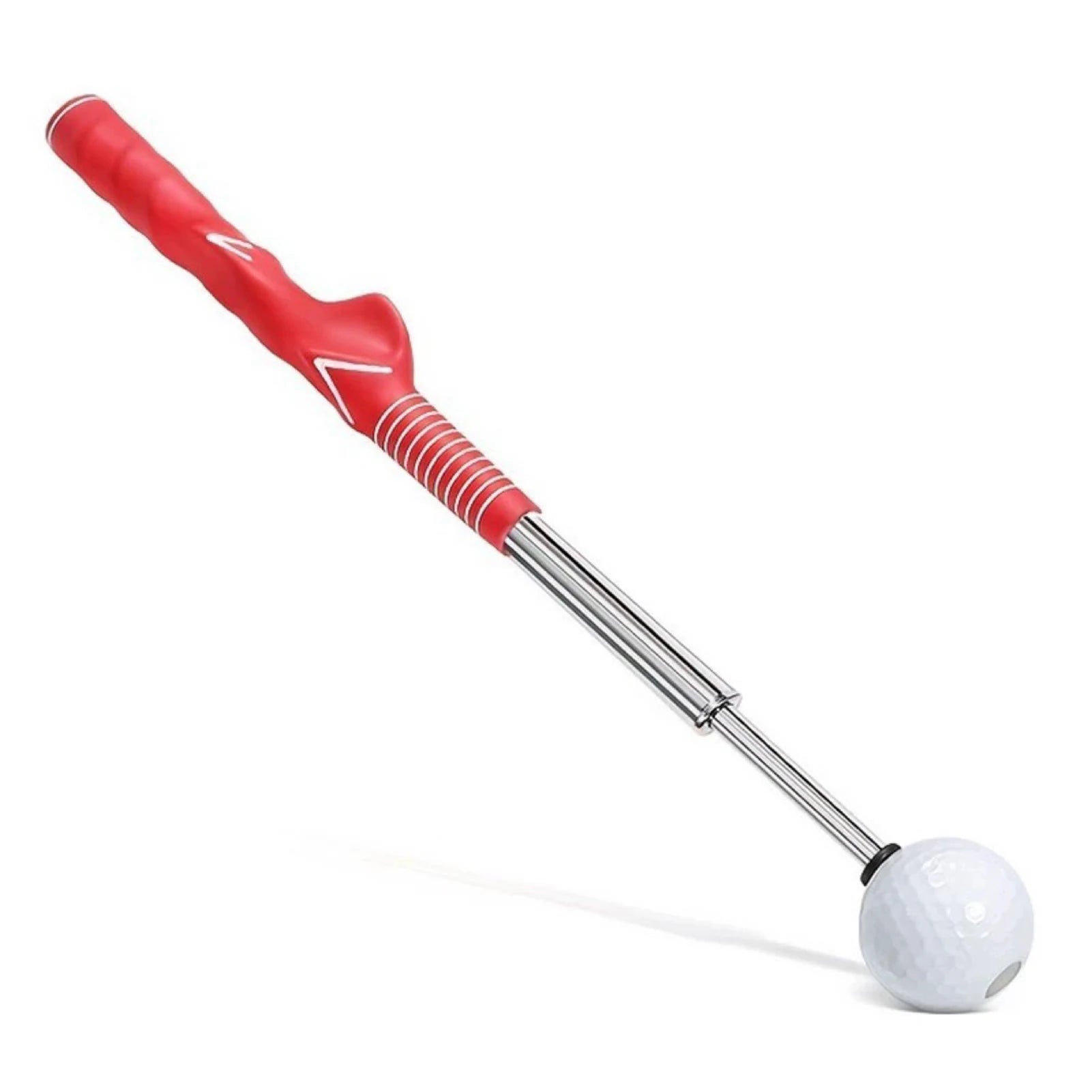 Golf Swing Trainer – Retractable Swing Training Aid with Click Feedback