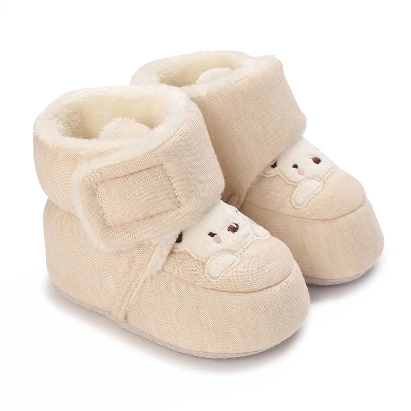 Baby Winter Boots – Soft Sole Anti-Slip Warm Toddler Booties for Boys & Girls