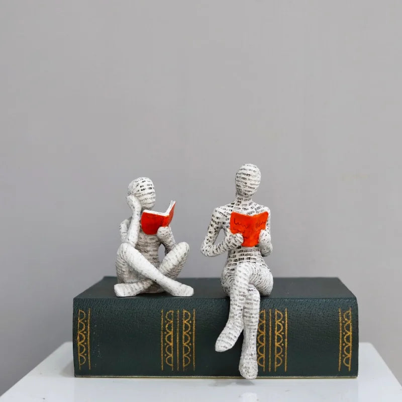 Reading Woman Statue