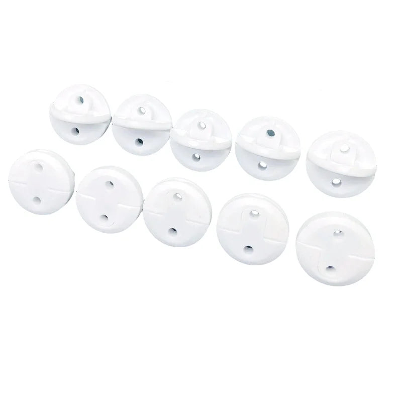 Baby Safety Socket Covers – 10-Pack Child-Proof Power Outlet Plug Protectors, EU
