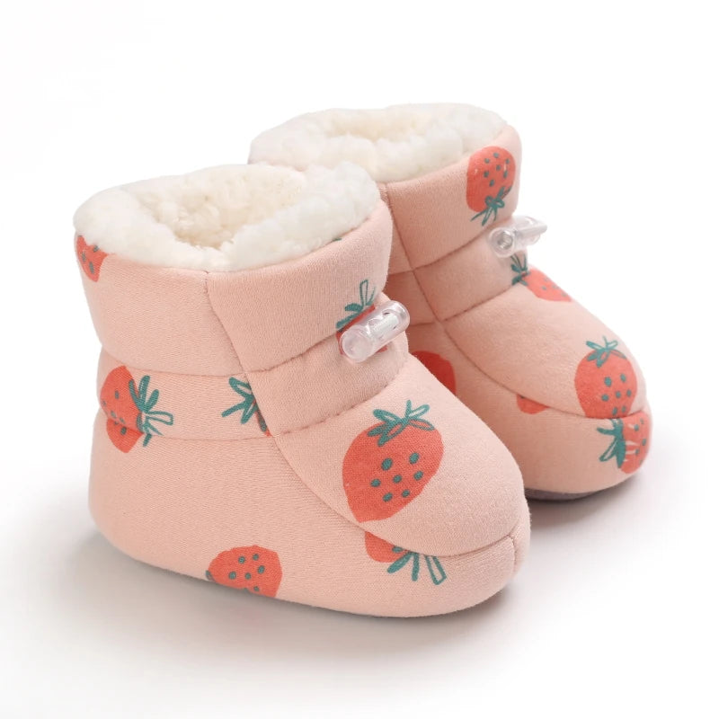 Baby Winter Boots – Soft Sole Anti-Slip Warm Toddler Booties for Boys & Girls