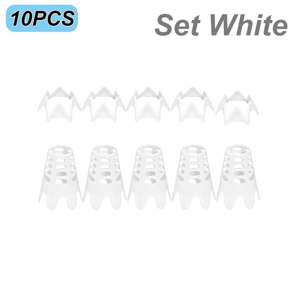 Golf Simulator Tees – Rubber Practice Tees for Hitting Mats, 10-Piece Set