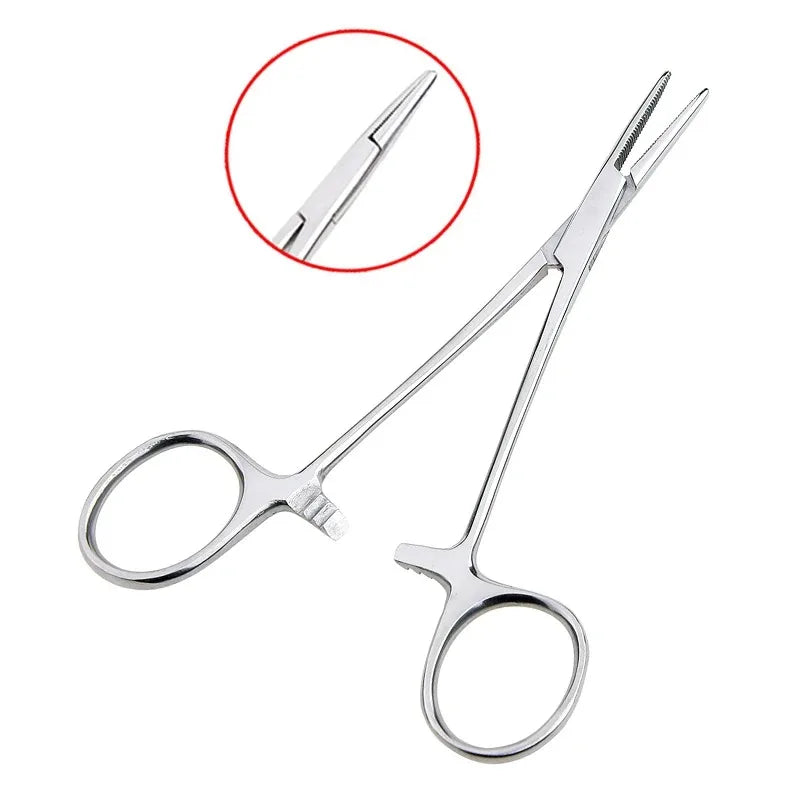 Locking Forceps Pliers – Curved & Straight Mouth Vise Grip Locking Pliers, 12.5/16/18 inch