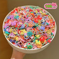 Girls Hair Ties – Elastic No-Crease Hair Bands for Kids, 50/100-Pack