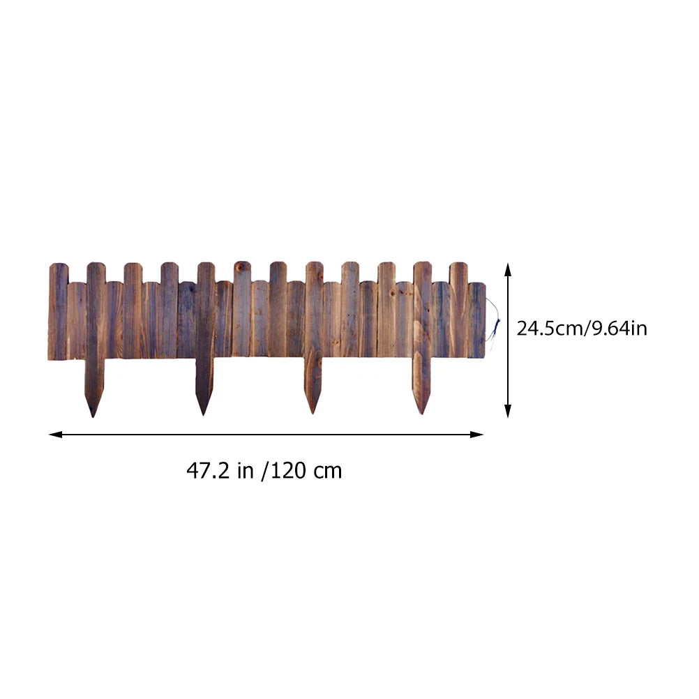 Garden Edging Fence – Decorative Border Landscape Edging for Lawns & Flower Beds