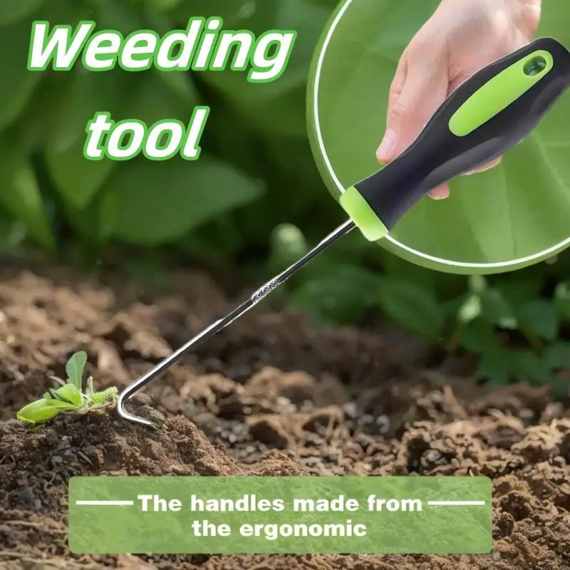 Weed Puller Tool – Heavy Duty Ergonomic Root Remover with Non-Slip Grip for Lawn & Patio