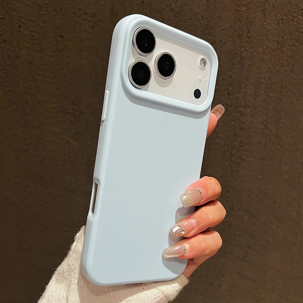iPhone Case – Candy Colour Matte Silicone Shockproof TPU Cover for iPhone 17 Air & Pro Max