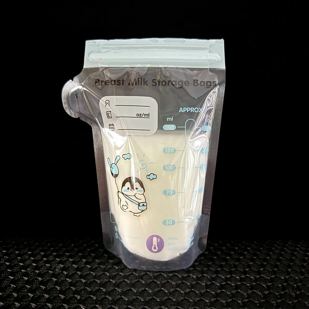 Breast Milk Storage Bags – 40-Pack 150ml BPA-Free Freezer Bags for Baby Food