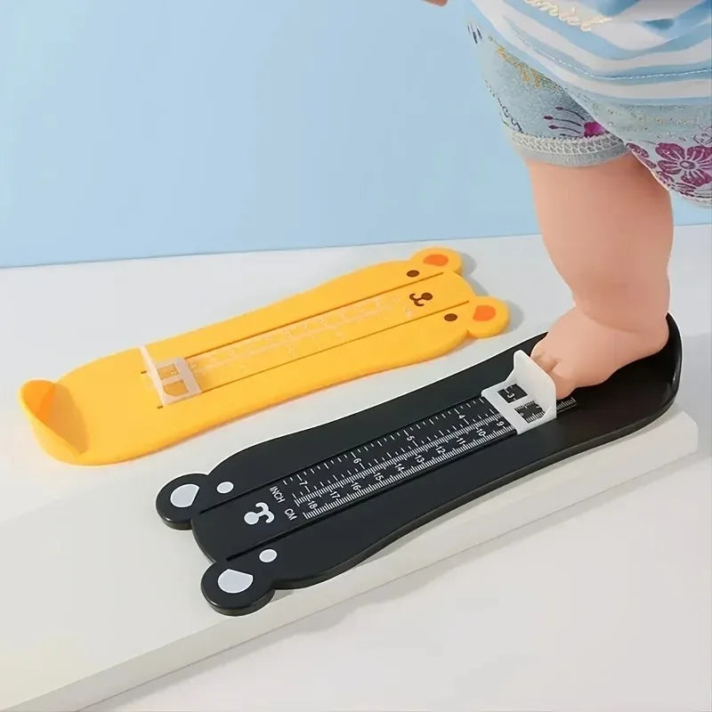 Kids Foot Measuring Device – Shoe Size Gauge & Foot Length Ruler for Infants & Toddlers