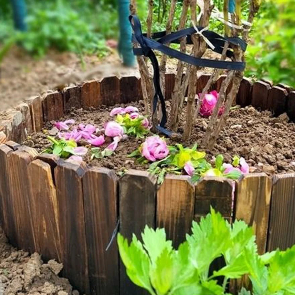 Garden Edging Fence – Decorative Border Landscape Edging for Lawns & Flower Beds