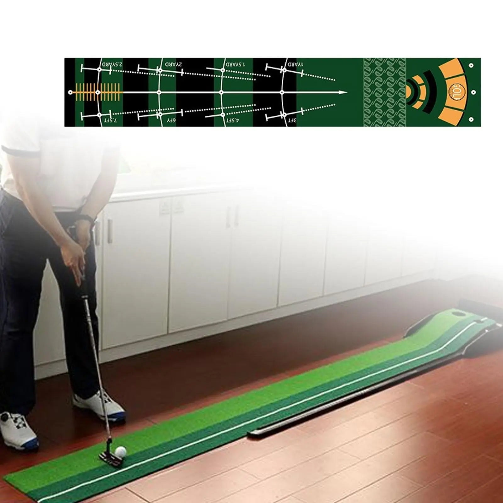 Golf Hitting Mat – Green Turf Practice Mat for Driving Range