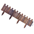 Garden Edging Fence – Decorative Border Landscape Edging for Lawns & Flower Beds
