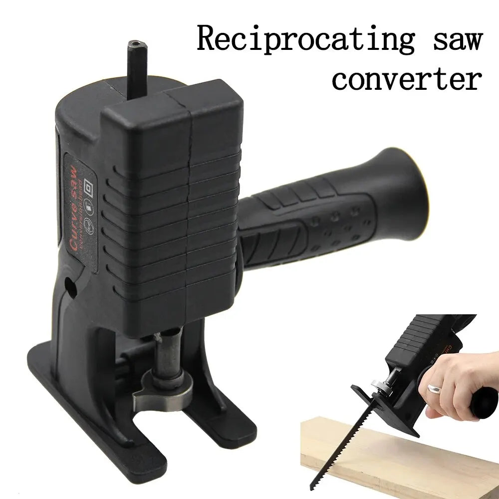 Drill-to-Saw Attachment