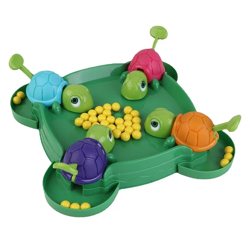 Kids Desktop Game – Turtles Eat Beans Parent-Child Board Game, 36/72 Beans