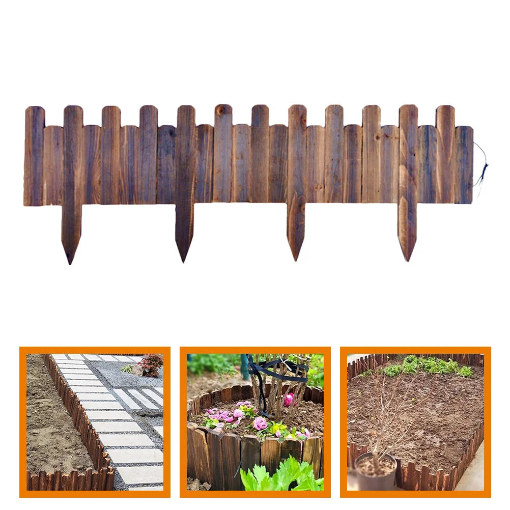 Garden Edging Fence – Decorative Border Landscape Edging for Lawns & Flower Beds