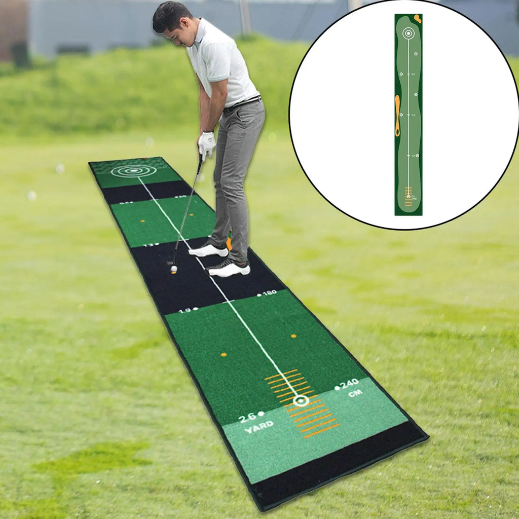 Golf Hitting Mat – Green Turf Practice Mat for Driving Range