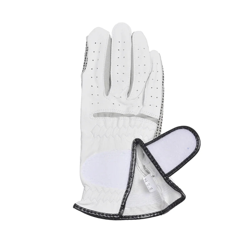 Golf Gloves Men's – Sheepskin Leather Golf Gloves, Left & Right Hand