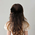 Girls Lace Bow Hair Clip – Embroidered Mesh Hairpin, Princess Hair Accessory