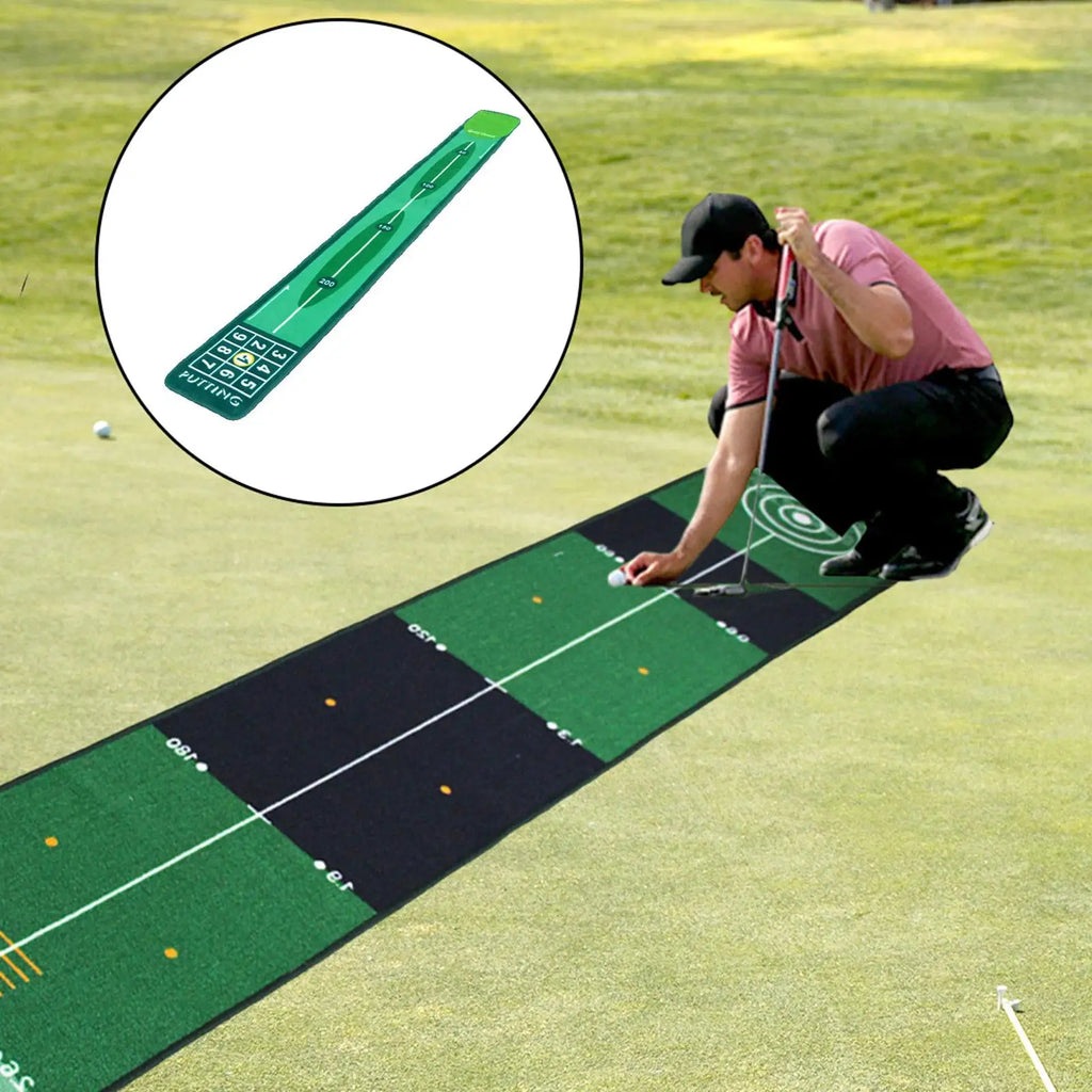Golf Hitting Mat – Green Turf Practice Mat for Driving Range