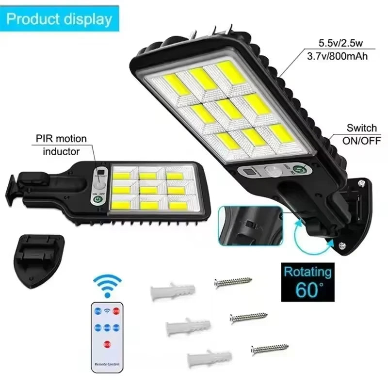 Solar Wall Sconce Light – Outdoor Waterproof Garden Wall Lamp for Patio & Fence
