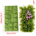 Vertical Garden Planter – Wall-Hanging Grow Bag, 9/18 Pockets for Vegetables & Herbs