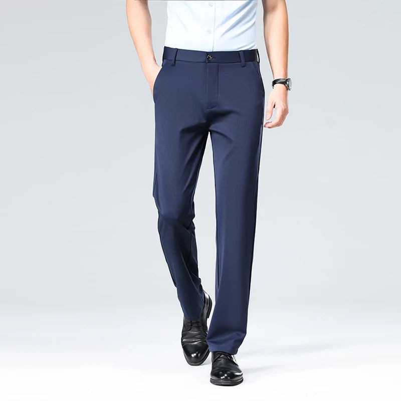 Men's Golf Pants – Quick-Dry Stretch Trousers, Waist 29-40, Multiple Colours