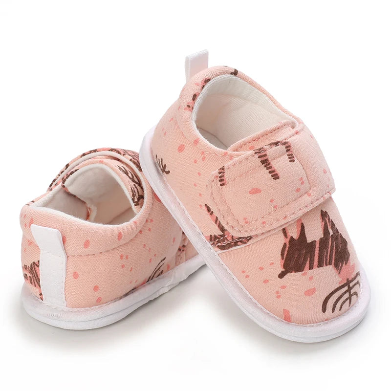 Baby First Walking Shoes – Soft Sole Anti-Slip Casual Sports Shoes, 0-18 Months
