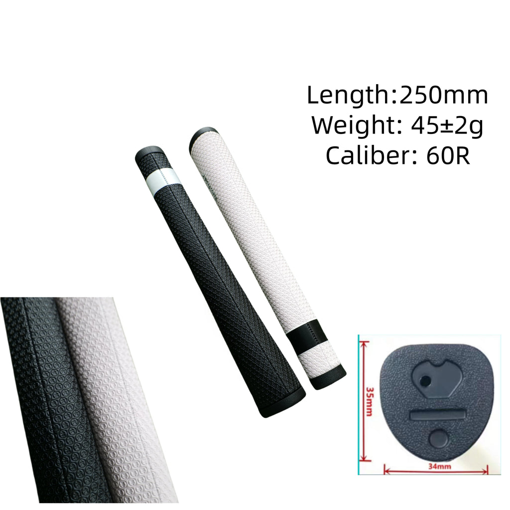 Golf Putter Grip – Anti-Slip Replacement Grip, Black & White