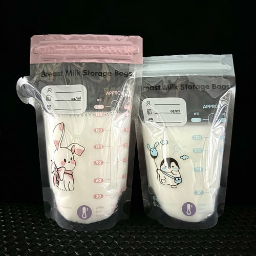 Breast Milk Storage Bags – 40-Pack 150ml BPA-Free Freezer Bags for Baby Food
