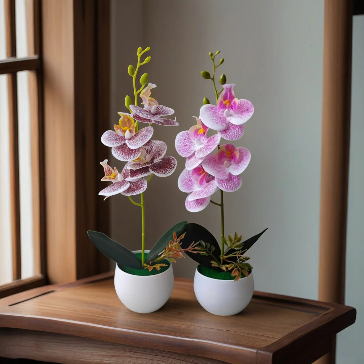 Artificial Orchid Potted