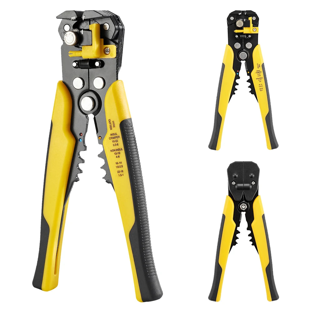 Automatic Wire Stripper Pliers – Self-Adjusting Crimping & Cutting Tool