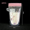 Breast Milk Storage Bags – 40-Pack 150ml BPA-Free Freezer Bags for Baby Food