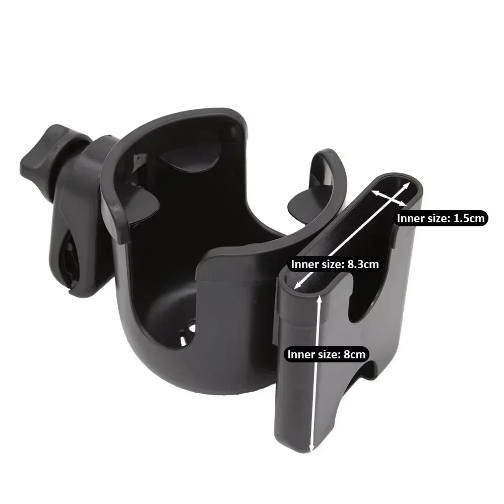 Pram Cup Holder – Anti-Slip Stroller Bottle & Phone Holder, Pram Accessory