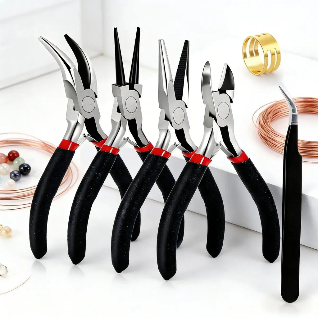Jewellery Making Pliers Set – Beading & Wire Wrapping Jewelry Tools Kit
