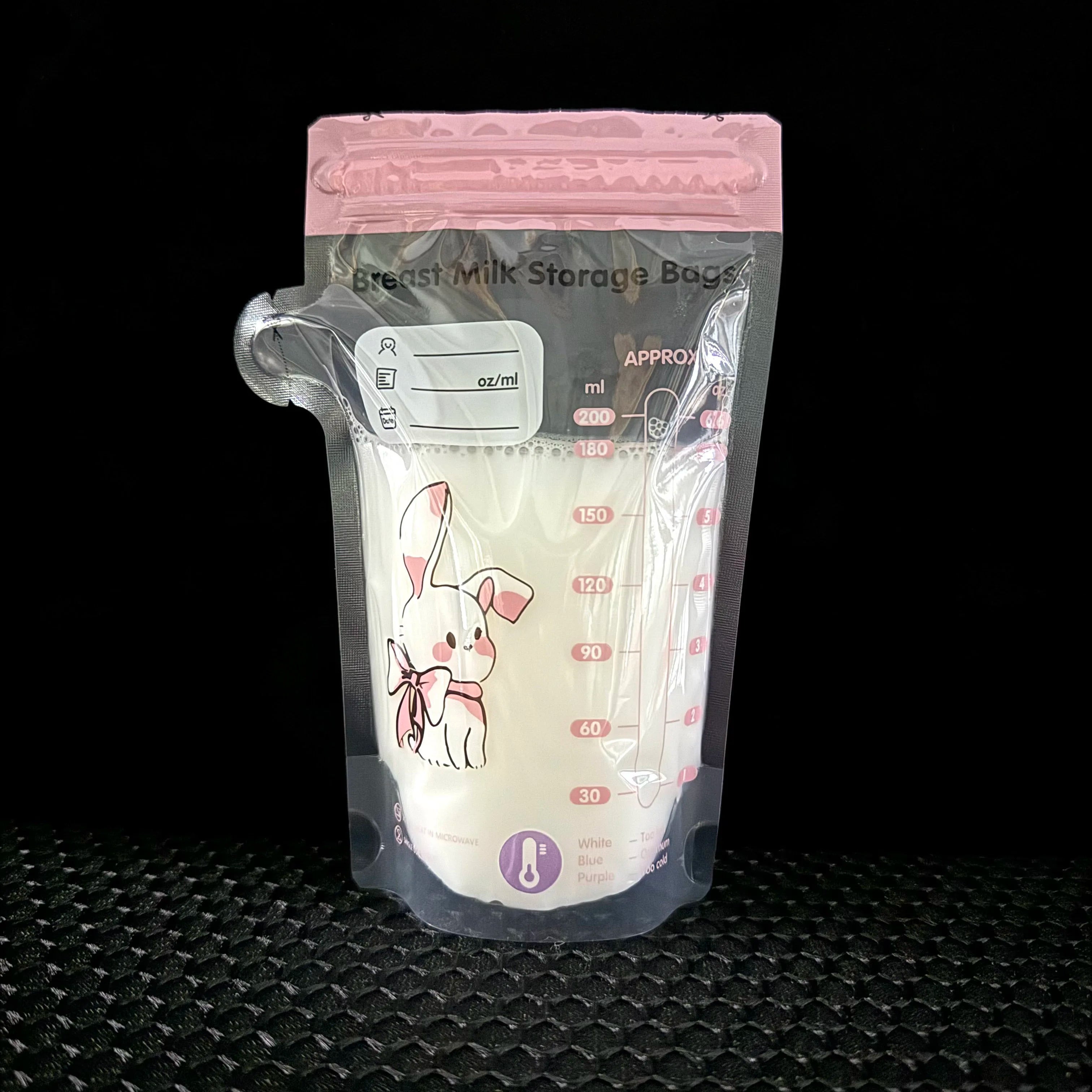 Breast Milk Storage Bags – 40-Pack 150ml BPA-Free Freezer Bags for Baby Food