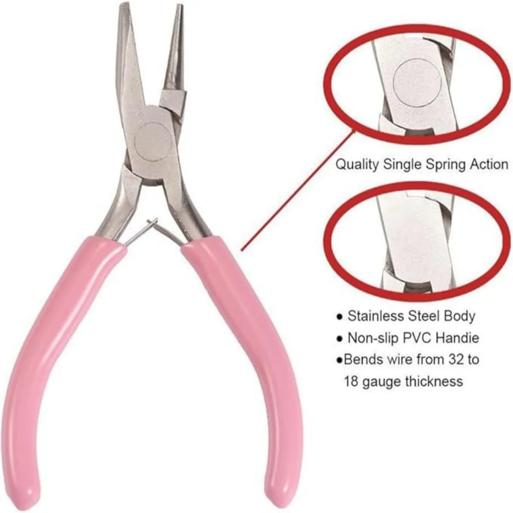 Jewellery Beading Pliers – Round Nose Wire Wrapping Jewelry Making Pliers
