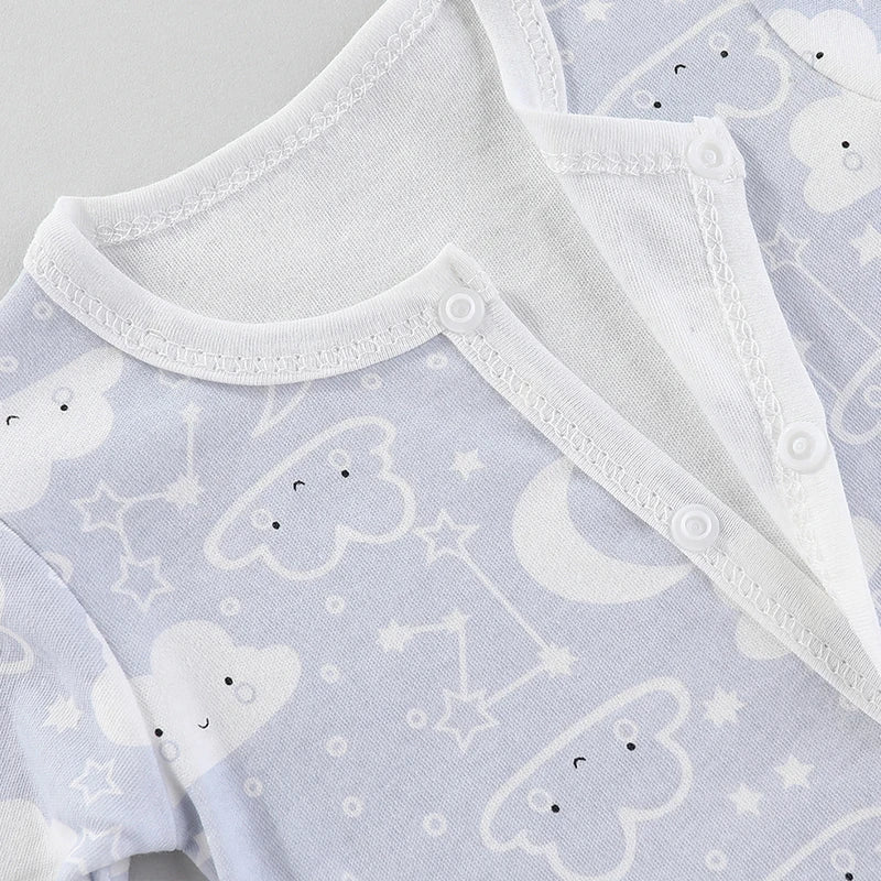 Baby Romper – Soft Newborn Bodysuit Jumpsuit for Boys & Girls, 0-9 Months
